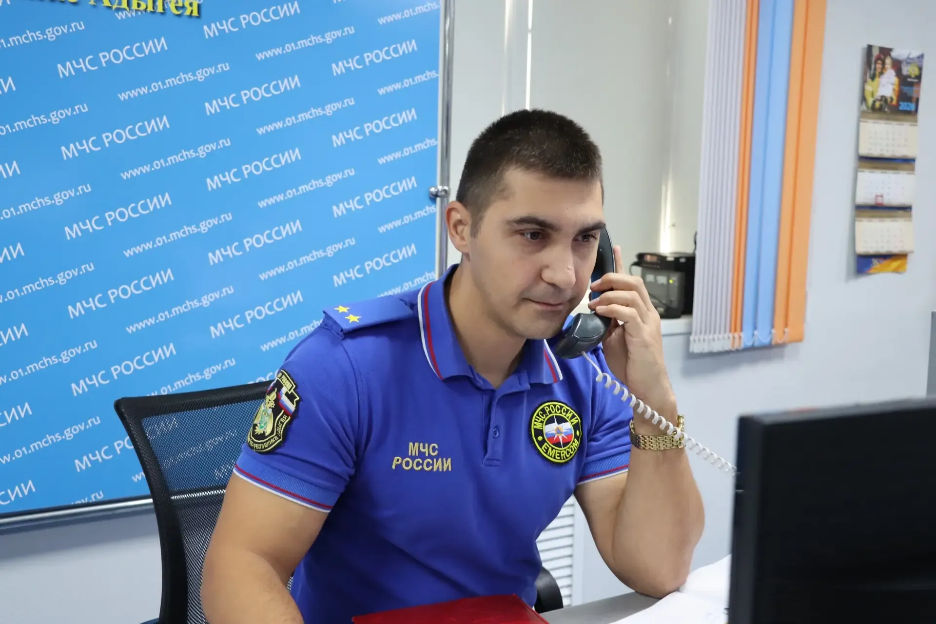 Дежурный МЧС из Адыгеи занял второе место на конкурсе ЮФО